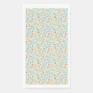 Flowers Are The Kisses Of The Earth Napkin