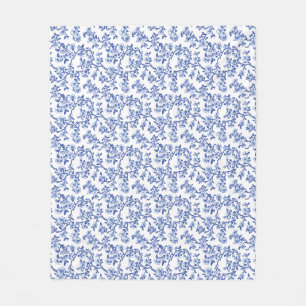 Flowers Are The Music Of The Ground Fleece Blanket