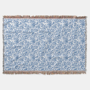 Flowers Are The Music Of The Ground Throw Blanket