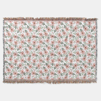 Flowers Are The Music Of The Ground Throw Blanket