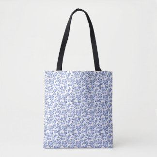 Flowers Are The Music Of The Ground Tote Bag