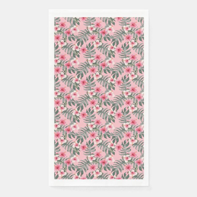 Flowers Are The Stars Of The Earth Napkin (Front)