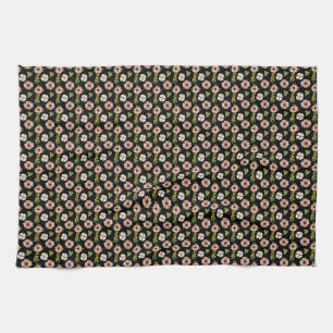 Flowers Are The Sunshine Of The Soul Tea Towel