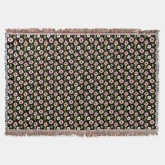 Flowers Are The Sunshine Of The Soul Throw Blanket