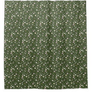 Flowers Are The Universal Language Of Beauty Shower Curtain
