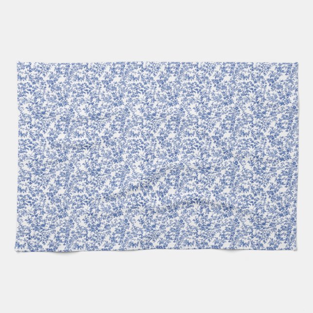 Flowers Are The Universal Language Of Beauty Tea Towel (Horizontal)