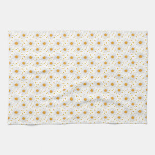 Flowers Are The Words Of The Earth Tea Towel