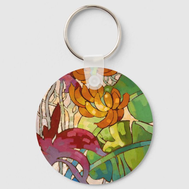 'Flowers' - Arman Manookian Keychain (Front)