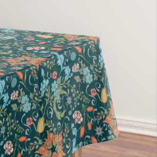 Flowers,art nouveau ,William Morris style Tablecloth