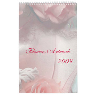 Flowers Artwork 2009 Calendar