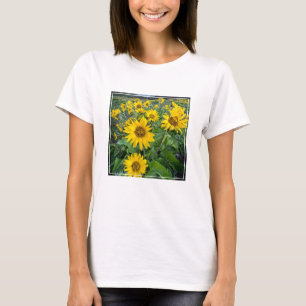 Flowers Balsomroot Columbia River, Oregon T-Shirt