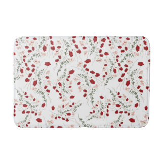 Flowers Bath Mats