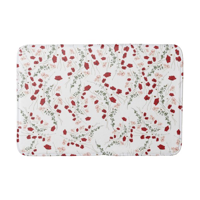 Flowers Bath Mats (Front)