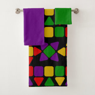 Flowers  bath towel set
