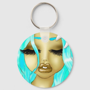 Flowers & Beauty Key Ring