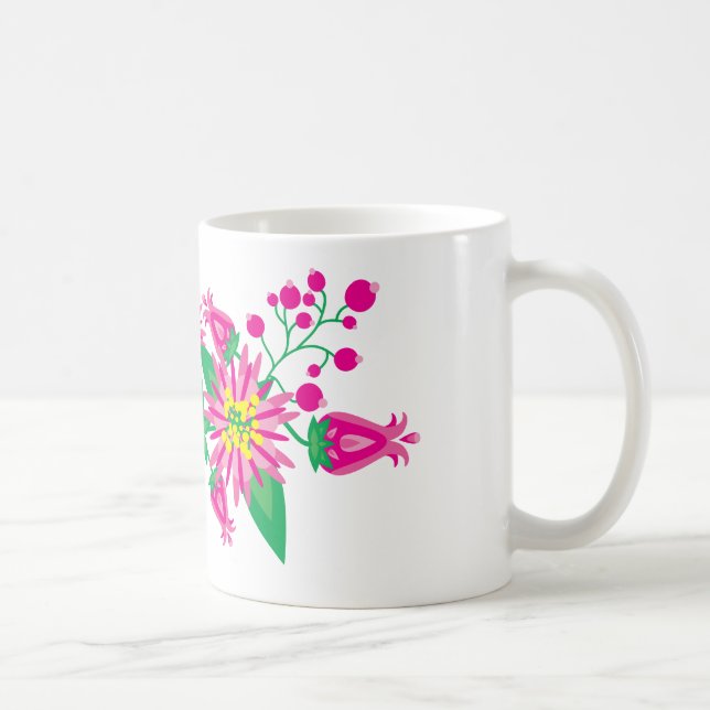 Flowers & Berries Coffee Mug (Right)