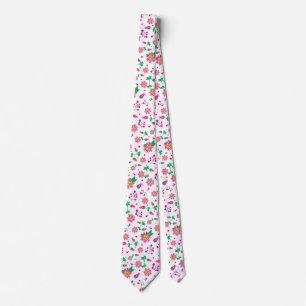 Flowers & Berries Tie