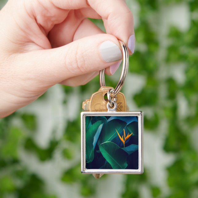 Flowers | Bird of Paradise Key Ring (Hand)