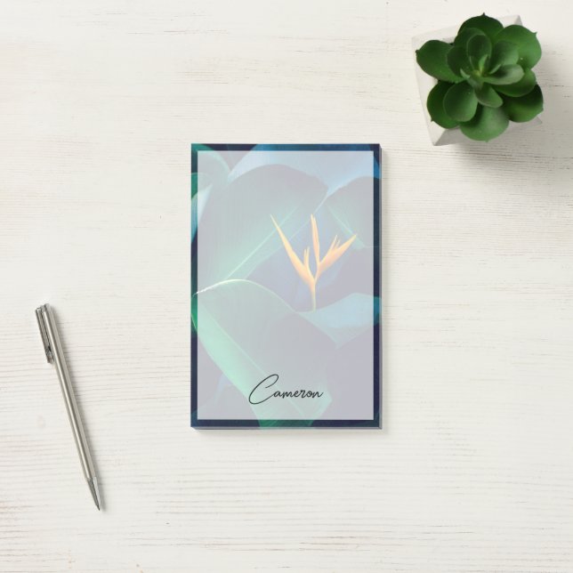 Flowers | Bird of Paradise Post-it Notes (Office)