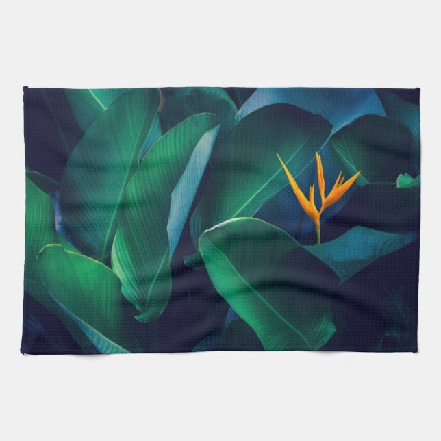 Flowers | Bird of Paradise Tea Towel (Horizontal)