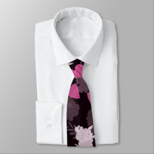 flowers black tie