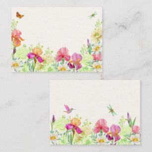 Flowers bloom card
