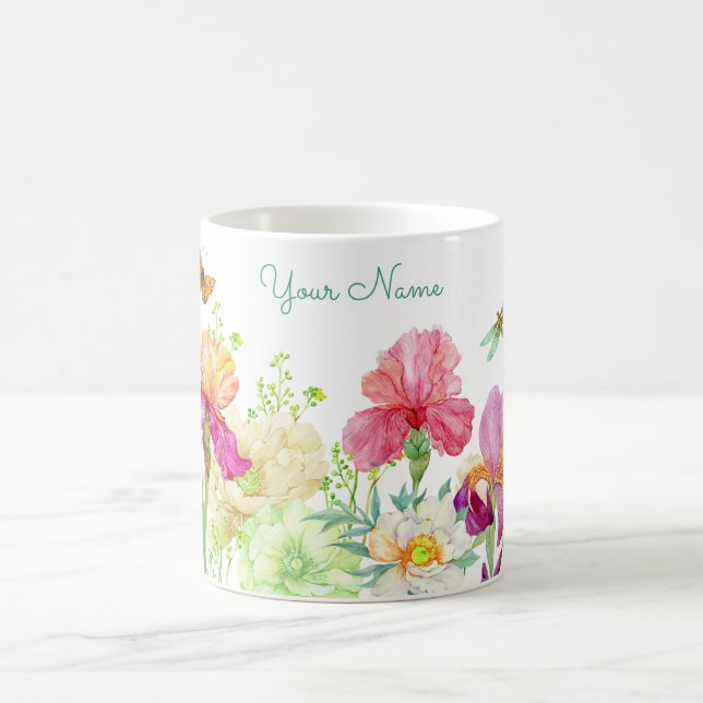 Flowers bloom  coffee mug (Center)