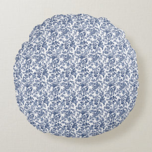 Flowers Bloom For Their Own Joy Round Cushion
