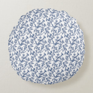 Flowers Bloom For Their Own Joy Round Cushion