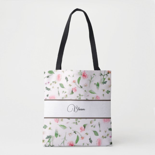 Flowers Bloom Tote Bag (Front)