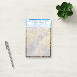 Flowers   Blooming Sagebrush California Post-it Notes