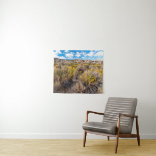 Flowers Blooming Sagebrush California Tapestry