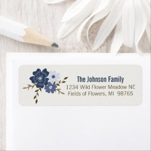 Flowers Blue Vines Botanical