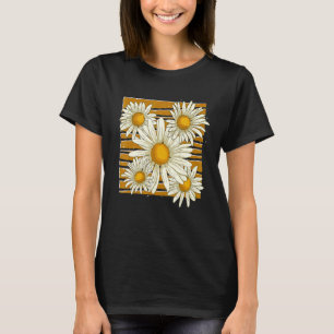 Flowers Botanical Garden Botany Gardener Daisy Flo T-Shirt