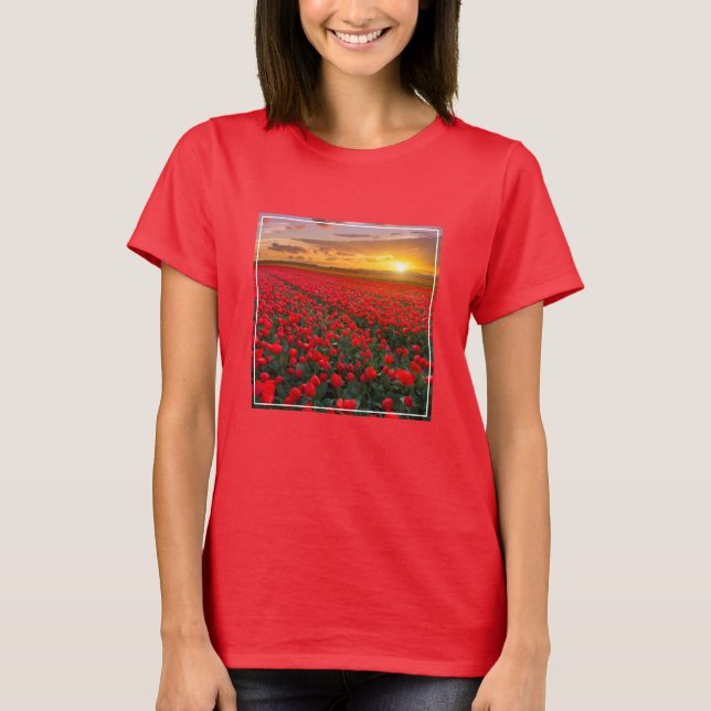 Flowers | Botanical Garden Holland T-Shirt (Front)