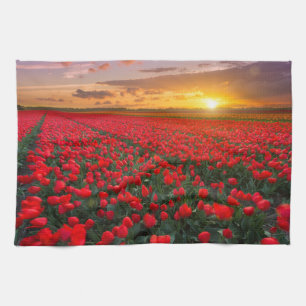 Flowers   Botanical Garden Holland Tea Towel