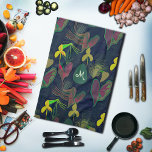 Flowers Botanical Plants Watercolor Monogram Tea Towel<br><div class="desc">Flowers Botanical Plants Watercolor Monogram Kitchen Towels has a beautiful classic floral,  plants,  botanical,  and tropical design. The design enhances any environment.  Personalise it with your initial. Also makes a great gift.</div>