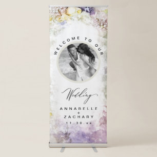 *~* Flowers Bouquet Classic Modern Romantic AR26 Retractable Banner