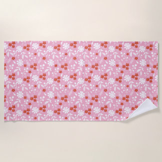 Flowers Bring Colour To Your World Beach Towel