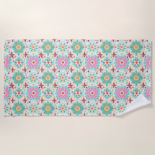 Flowers Bring Colour To Your World Beach Towel