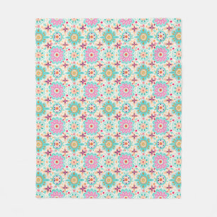 Flowers Bring Colour To Your World Fleece Blanket