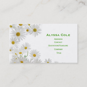 Flowers Business Card