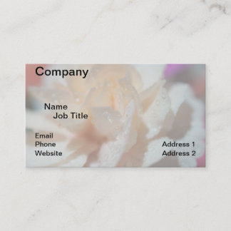 Flowers Business Cards, 3.5" x 2.0" Business Card