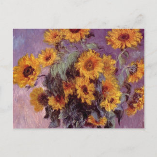 Flowers by Claude Monet Postcard