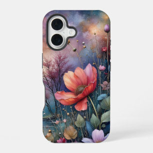 Flowers by the Waterside iPhone 16 Case