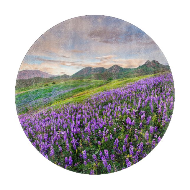 Flowers | California Wildflowers Cutting Board (Front)