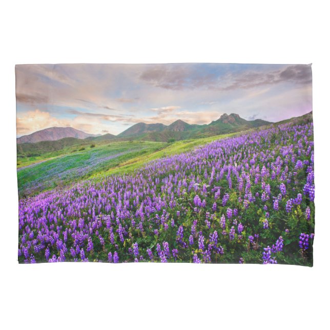Flowers | California Wildflowers Pillowcase (Front)