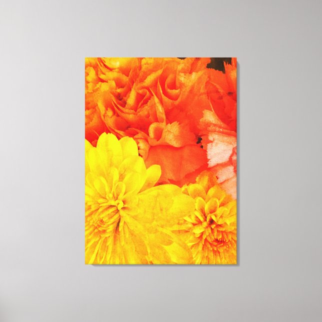 Flowers Canvas Print (Front)