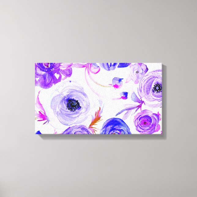Flowers Canvas Print (Front)