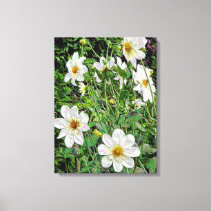 FLOWERS CANVAS PRINT